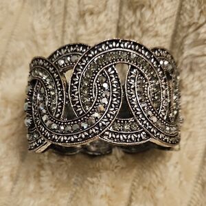 Intricate Silver Women's Bracelet